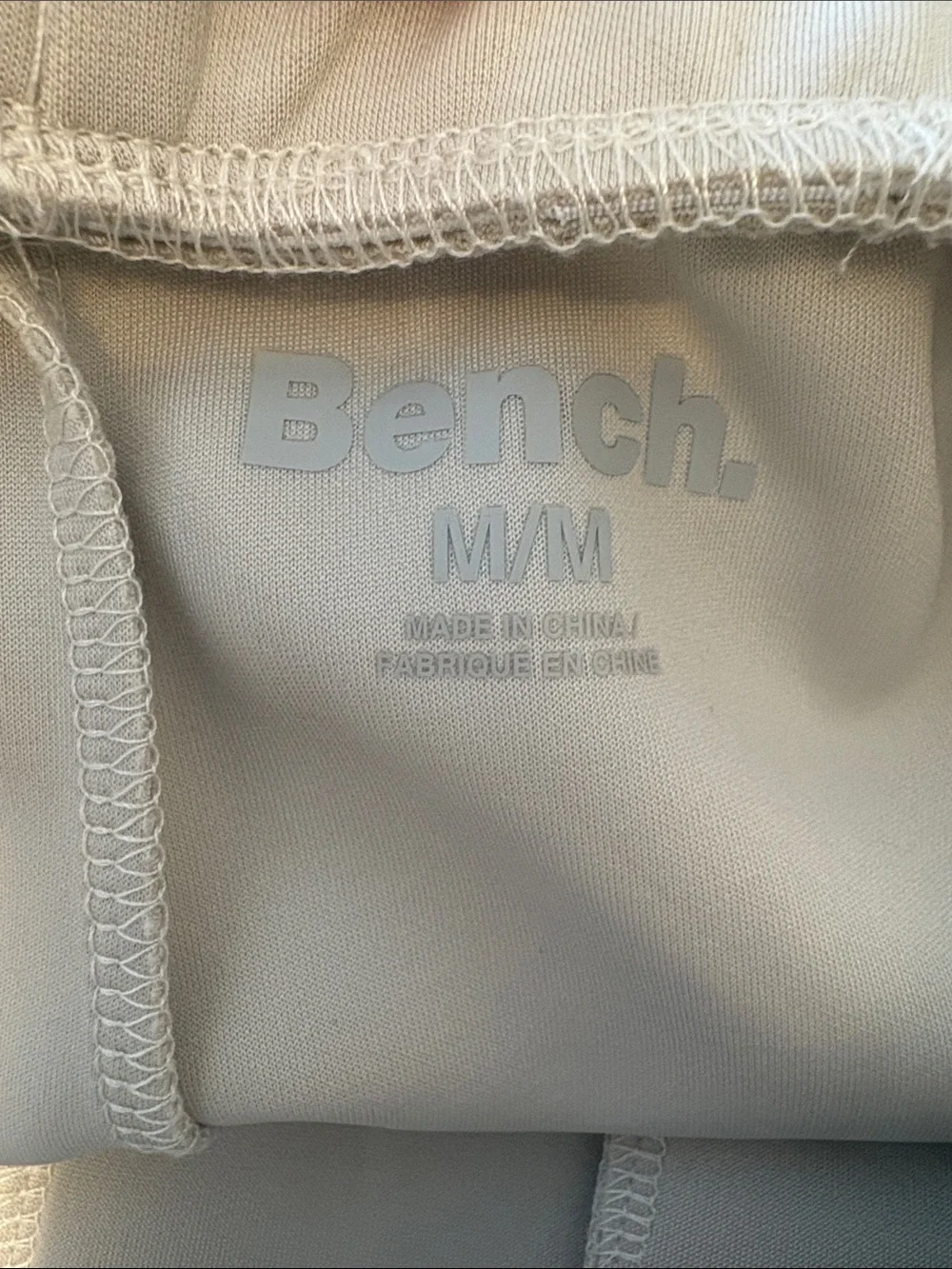 Bench beige grey softstreme high waisted pant sz m medium tried on only - Picture 4 of 6